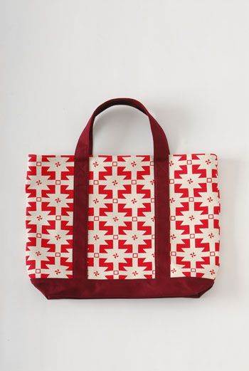 AW1112 MAGIC CARPET SMALL TOTE BAG - RED